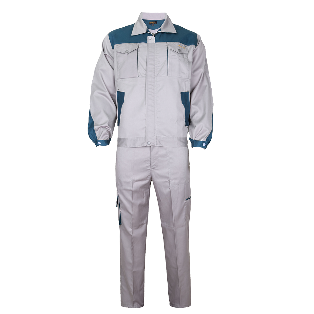 لباس کار مهندسی رایکا ( استخونی-سبز) برند مکسون_MAXON